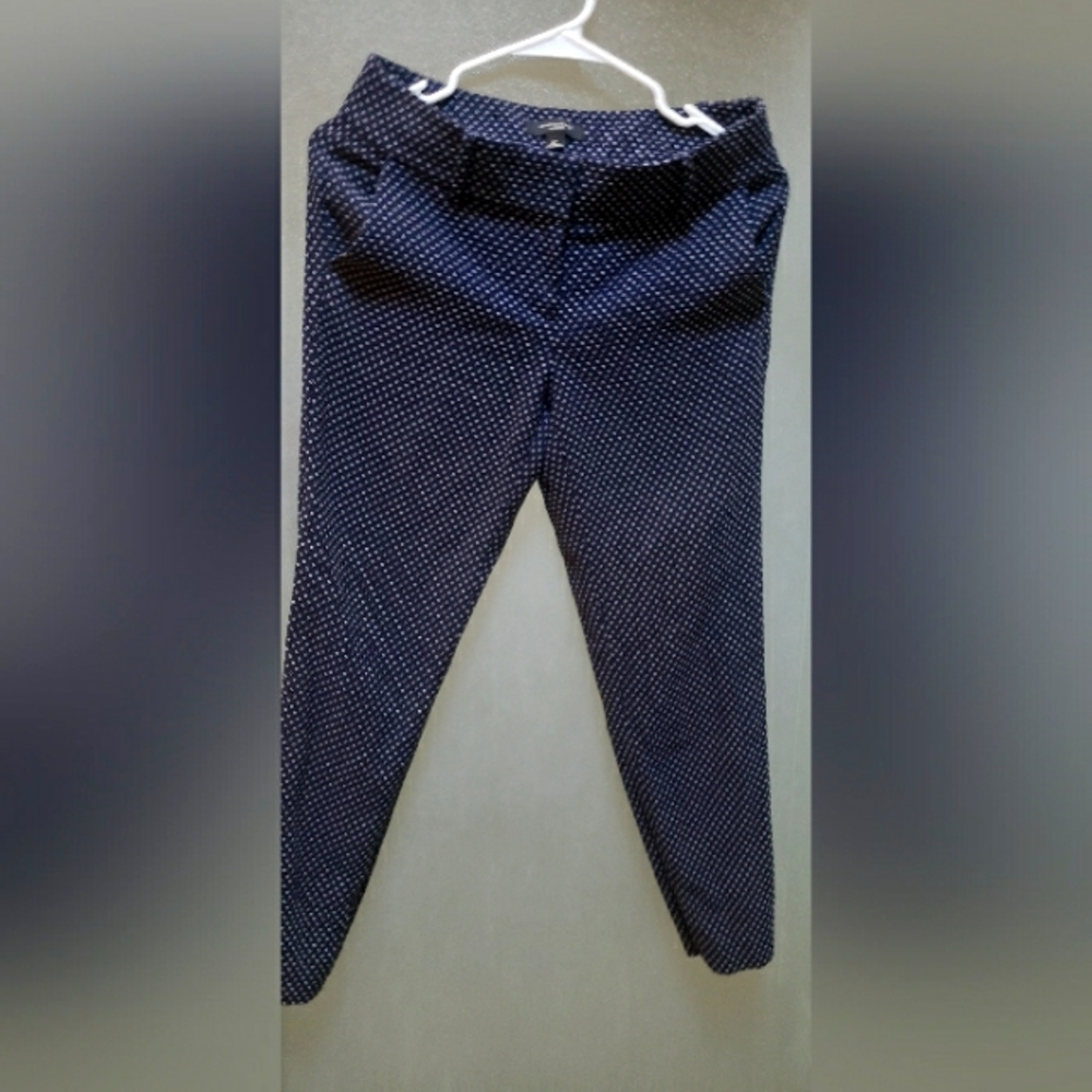 Ann Taylor blue dots pants 2p size